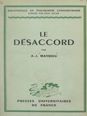 cover image of Le désaccord